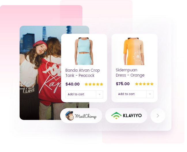 Display personalized recommendations on cart page